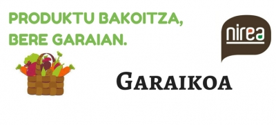 Garaikoa App. "Produktu bakoitza, bere garaian. Garaikoa jan"