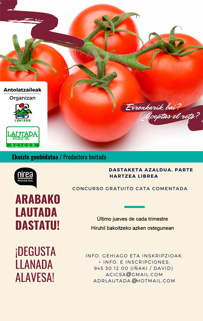 Degusta productos de Llanada Alavesa