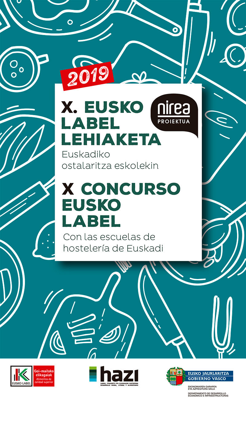 Concurso Eusko Label con las Escuelas de Hostelería de Euskadi